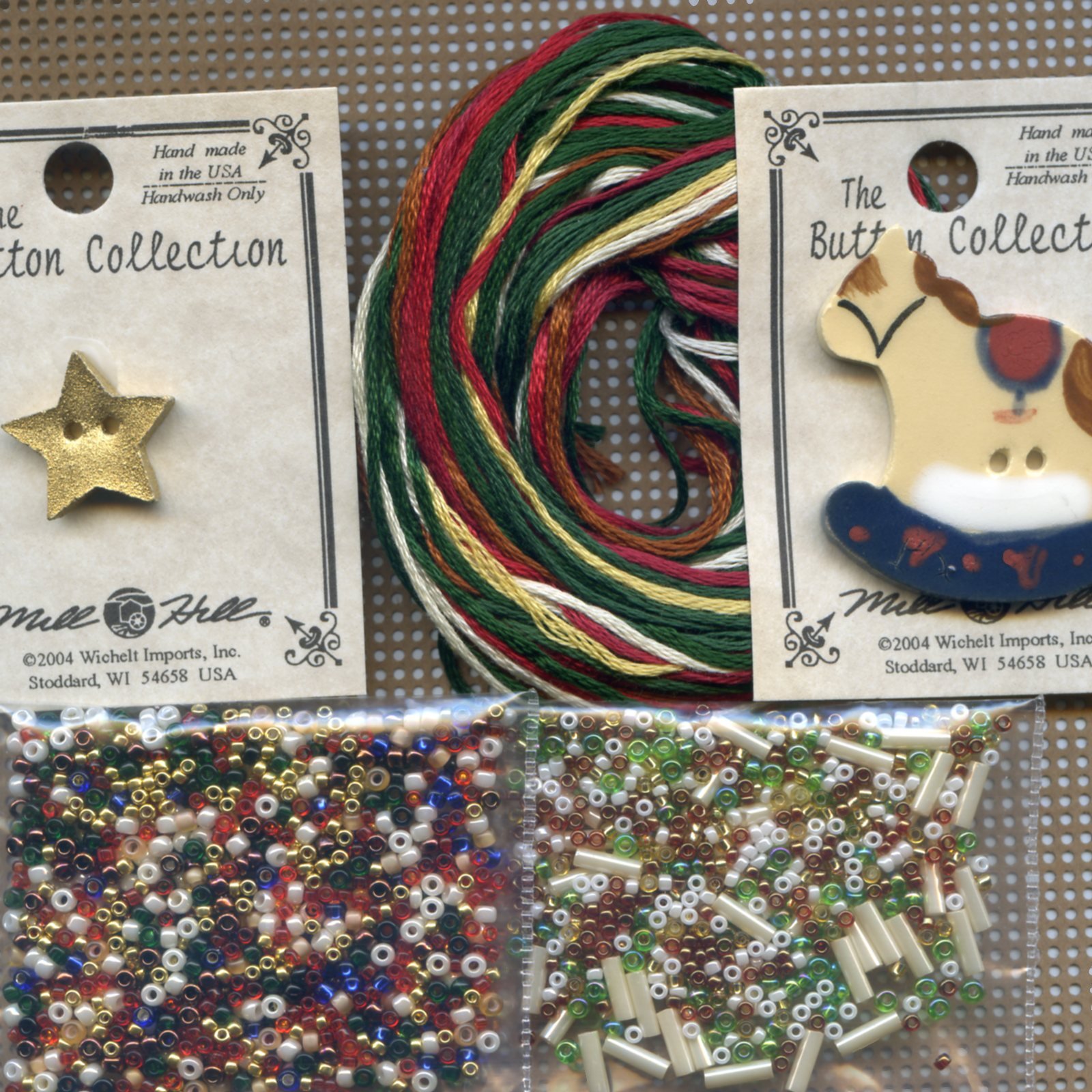 Mill Hill Buttons Beads Counted Cross Stitch Kit Christmas Morning