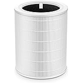 Core 600S-P Replacement Filter for LEVOIT Core 600S & Core 600S-P Smart Air Purifier, Core 600S-RF Filter for Home Large Room, 1 Pack, White