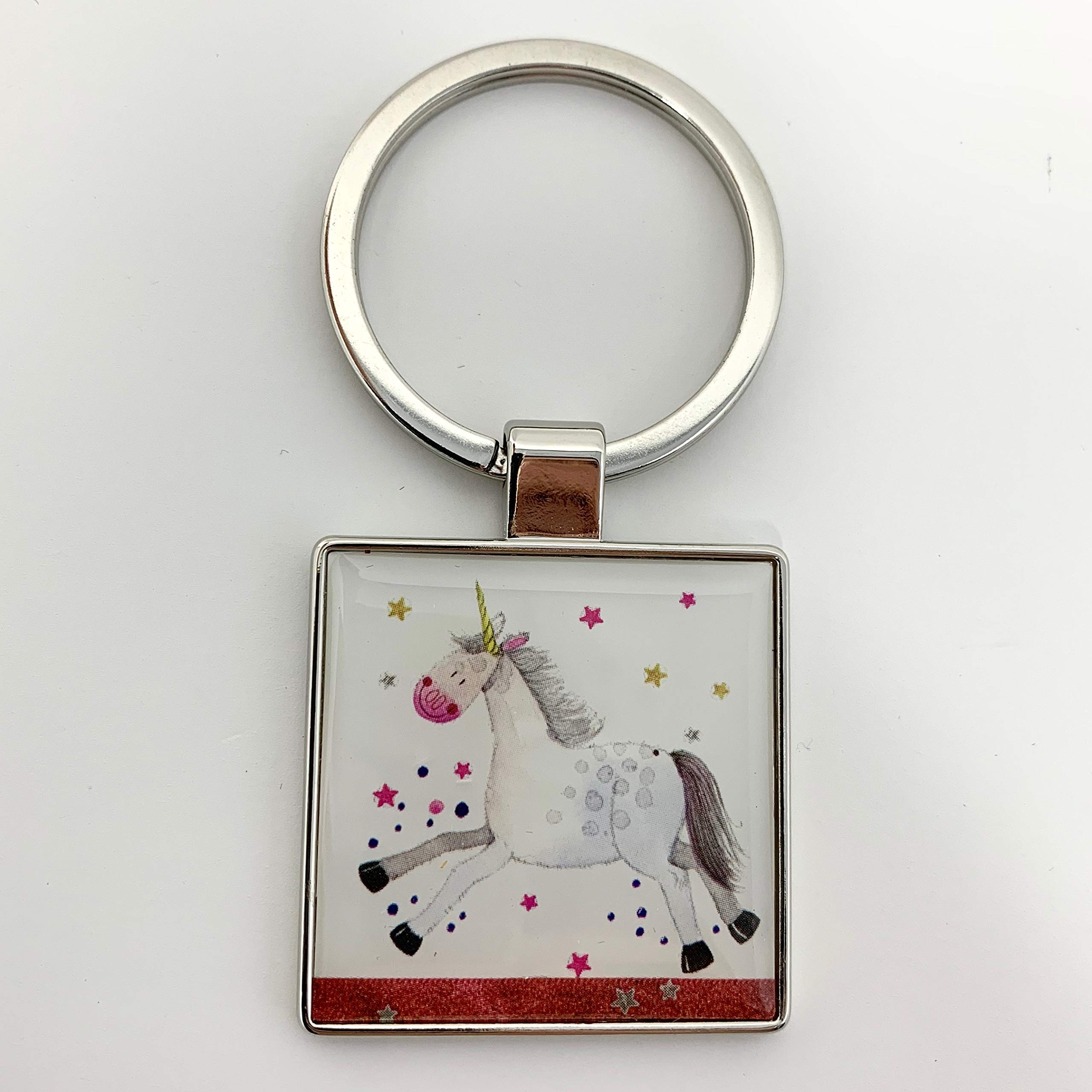 Alex Clark Unicorn Keyring