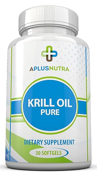 100% Pure Krill Oil Cold Vacuum Extracted Antarctic Omega 3 Krill Oil Providing a Powerful