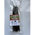 1oz Madagascar Vanilla Beans Grade B. Certified USDA Organic for extract, Cooking and Paste 5"-7" by FITNCLEAN VANILLA| Whole NON-GMO Pods