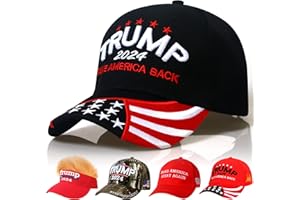 LYDTICK Trump Hat 2024 MAGA Hat Trump Merchandise Gifts Take America Back Make America Great Again Embroidery Baseball Cap