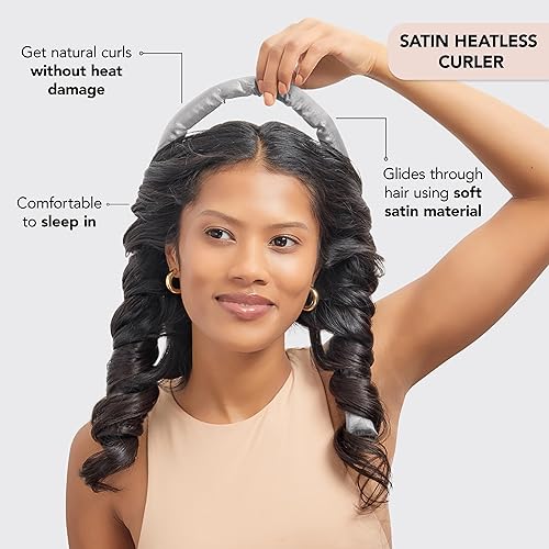 Heatless No Heat Curl Products Kitsch Satin Heatless Curling Set