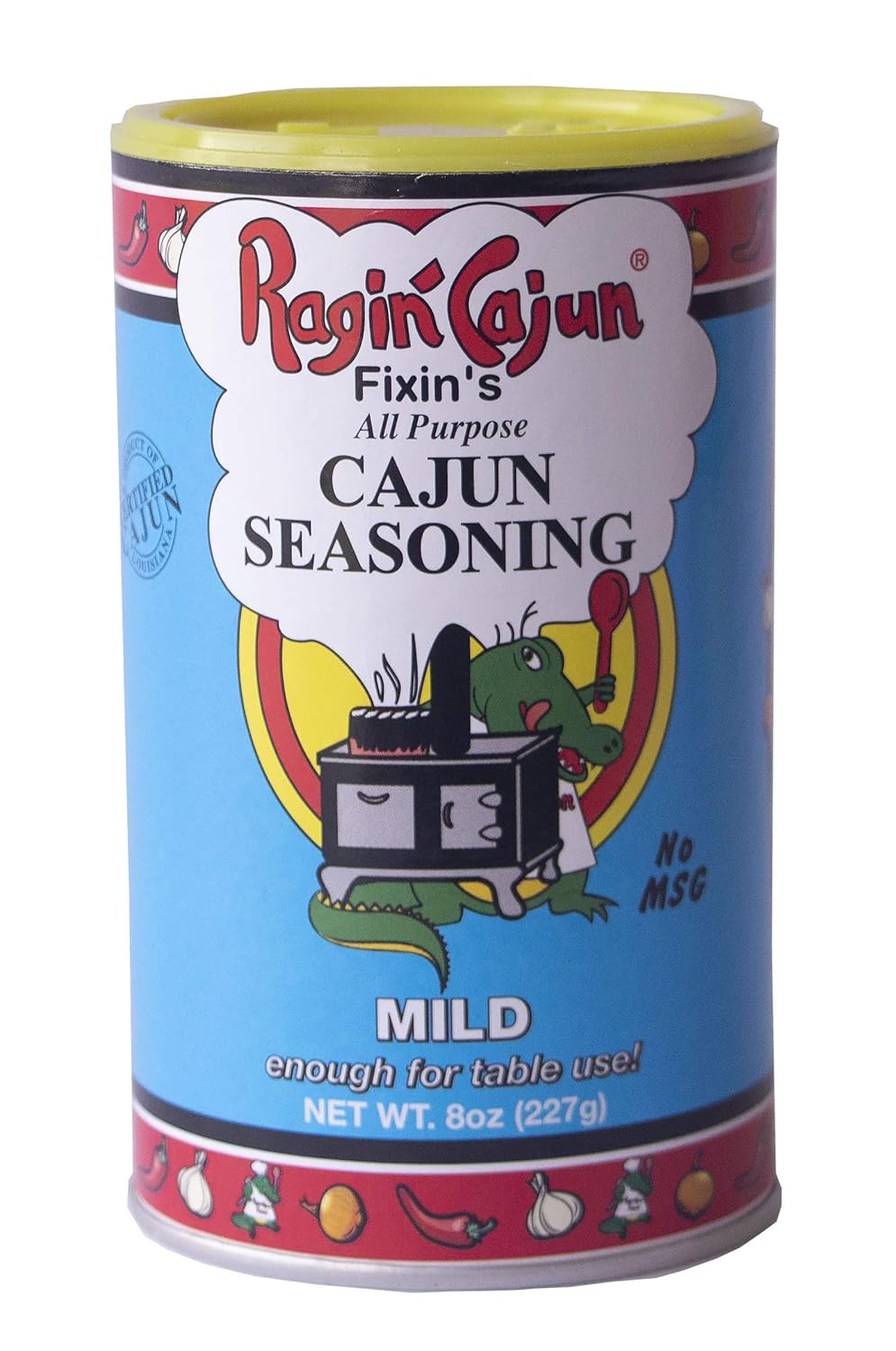 All Purpose Cajun Seasoning Mild 8 oz Ragin' Cajun