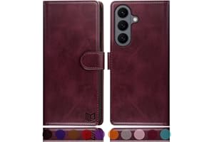 SUANPOT Compatible with Samsung Galaxy S26 Wallet case with RFID Blocking Credit Card Holder,Flip Book PU Leather Protective 