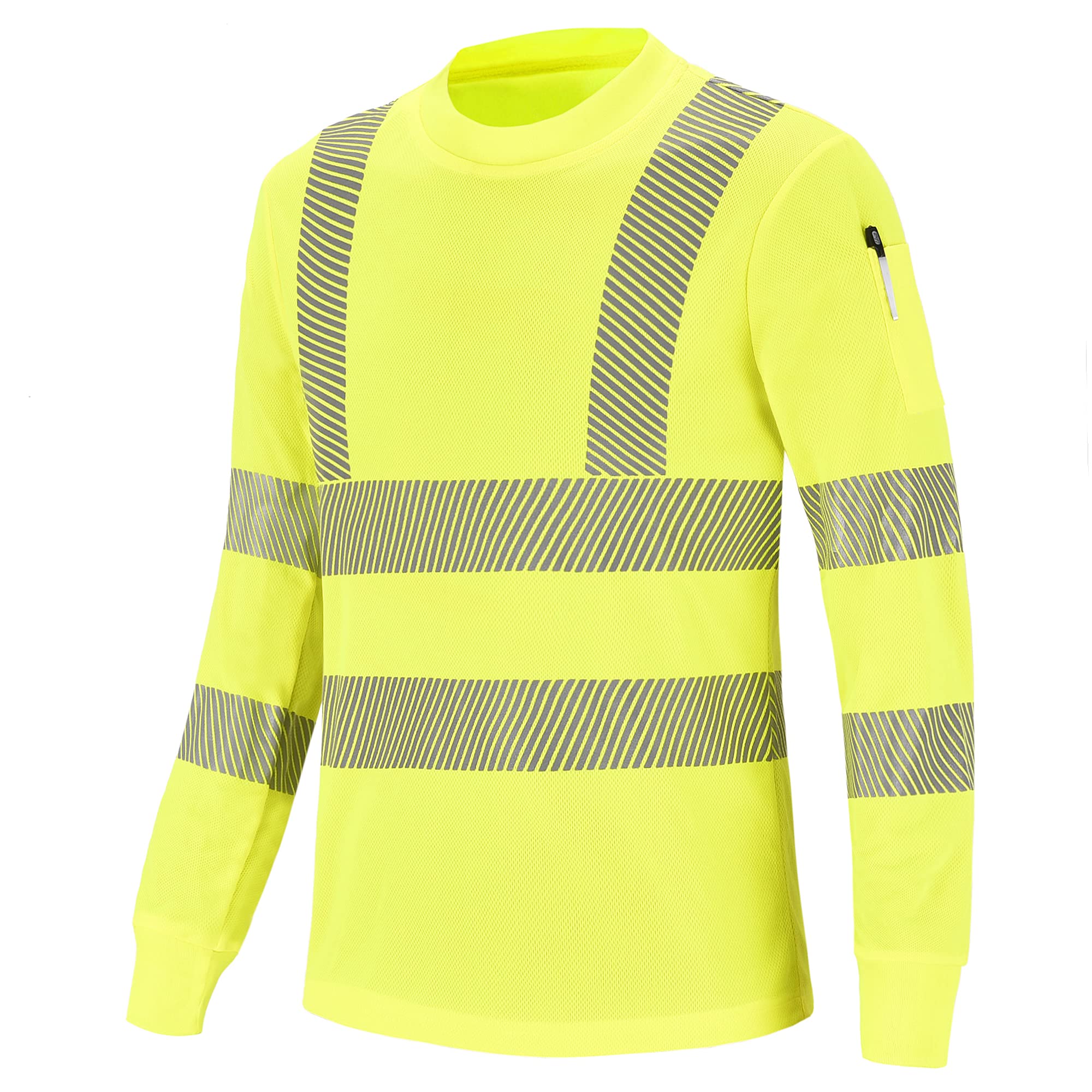 AYKRM 3XL-4XL Long Sleeve hi vis t Shirt(XS-8XL)