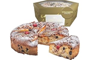 King Cake with Fruits & Nuts 35.3 oz – Naturally Fermented Dough Filled with Mixed Fruits and Nuts – Classic Holiday Cake – Ofner
