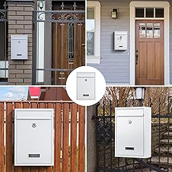 KYODOLED Key Lock MailBoxes for Outside, Locking