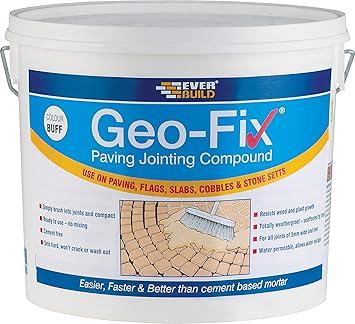 Everbuild Geofix20b Geo Fix Paving Mortar 20kg Buff Amazon Co