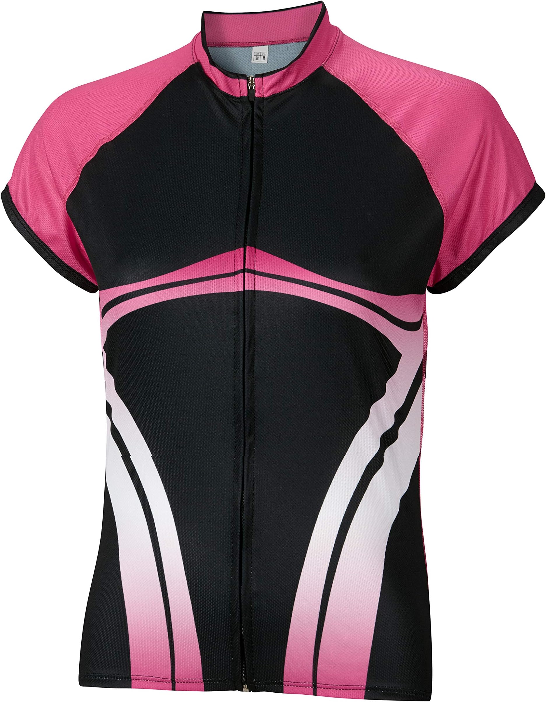 BDI Cycling Apparel Elitta Women's E-Full Zip Wave Jersey