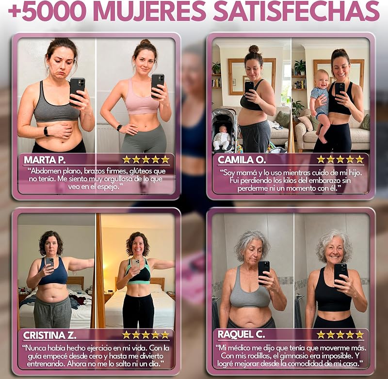 Pilates Reformer Dobrável com Acessórios & 10 Guia de Exercícios | Ideal para Casa, Ginásio e Reabilitação | Melhora Força e Flexibilidade | Design Compacto e Portátil (Preto)