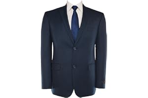 Teemlanny Men's Sport Coat Blazer Classic Fit 2 Button Stylish Stretch Suit Jacket for Daily Casual Outfits