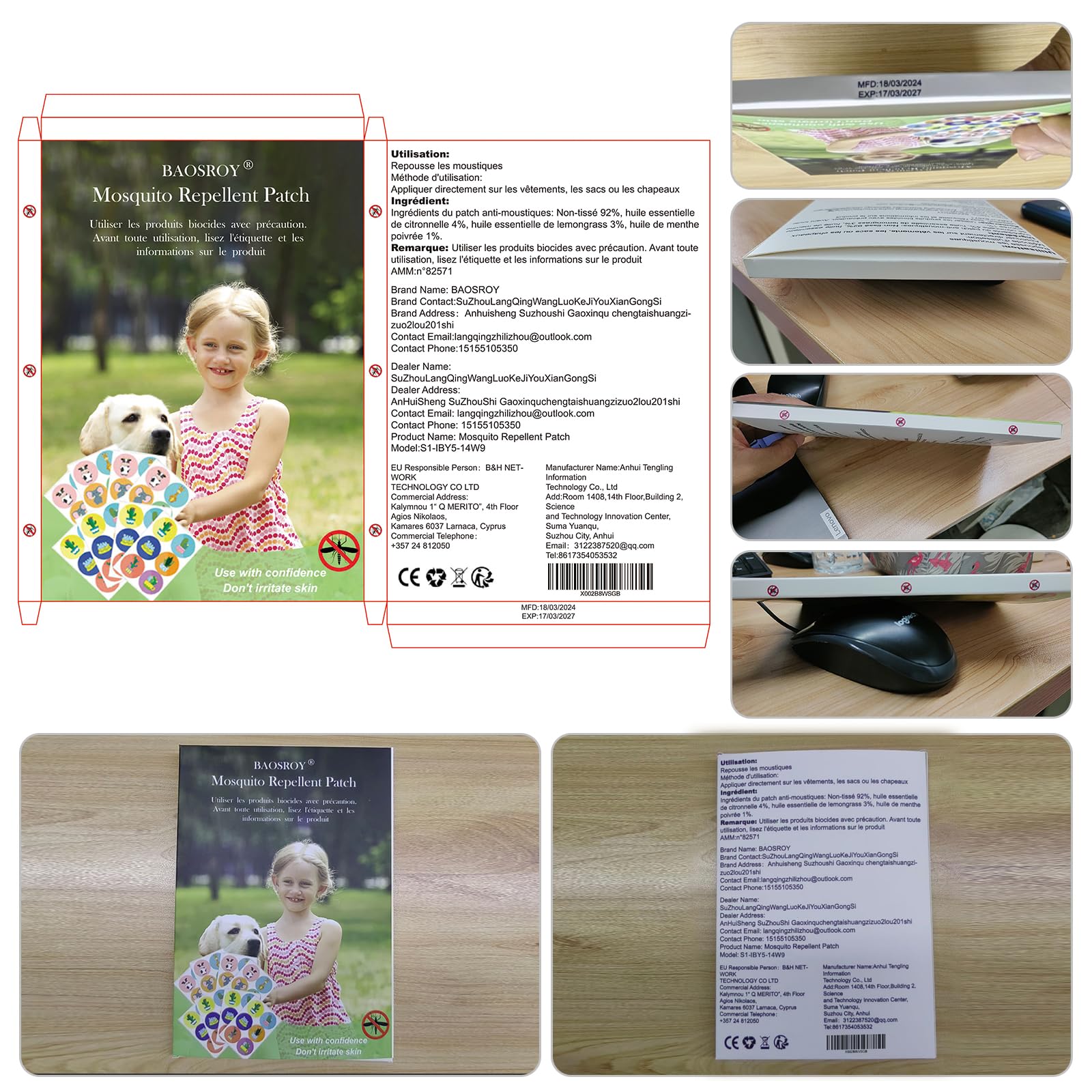Moskitoschutz Aufkleber,180 pcs Anti Moskito Pflaster,Moskito Patch,Anti Mücken Aufkleber,Mückenpflaster Kinder,Moskito Sticker,Moskito Pflaster,Anti Moskito Sticker,Erwachsene und Kinder 7