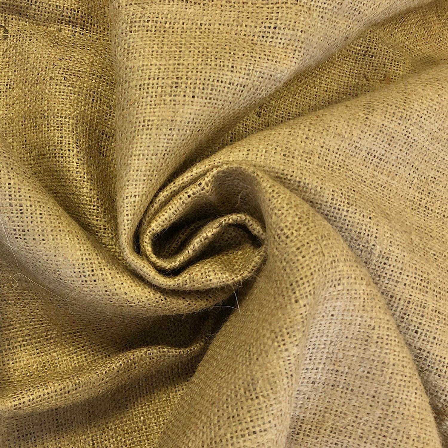 Natural Hessian/Burlap/Jute Sack Upholstery Building Supplies/Garden Fabric Material 58" - 150 cm Wide Sold in Various Pre - Cut Lengths (1 Meter)