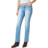 WallFlower Womens Luscious Curvy Belted Bootcut Mid-Rise Insta Stretch Juniors Jeans