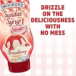 Smucker's Sundae Syrup Strawberry Flavored