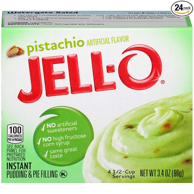 Jell-O Instant Pistachio Pudding \u0026 Pie 