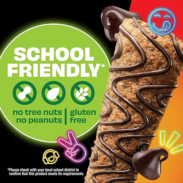 KIND KIDS SNACKS, CHOCOLATE CHIP BAR, TREE NUT AND PEANUT FREE, GLUTEN FREE, WHOLE GRAINS AND OATS, 5G PROTEIN, 5 COUNT