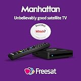 Manhattan SX Freesat HD Box Freeview Satellite TV Receiver UK Designed No view 3