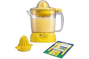 Proctor Silex Alex's Lemonade Stand Electric Citrus Juicer Machine and Squeezer, for Lemons, Limes and Oranges, 34 oz, Includ