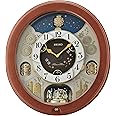 Seiko Melodies in Motion Wall Clock, Bright Starry Night