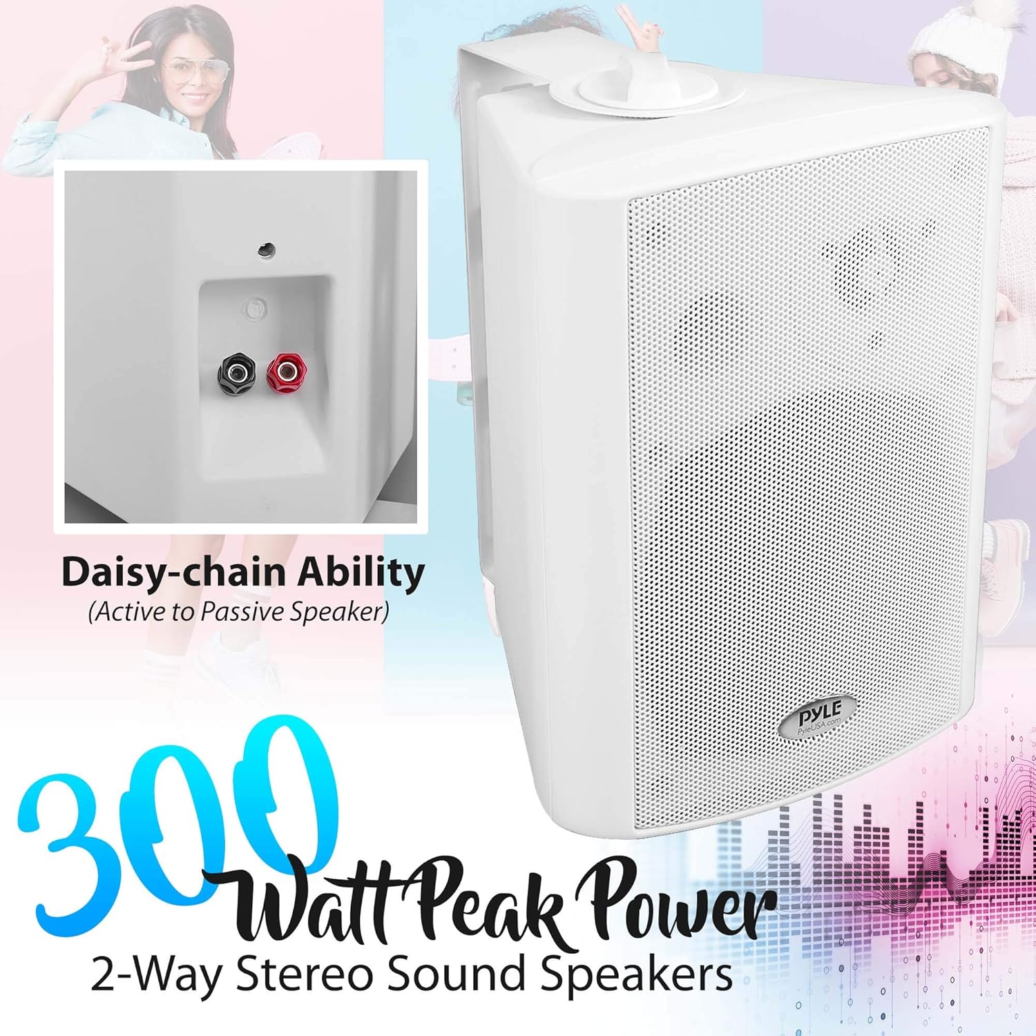 daisy chain passive speakers