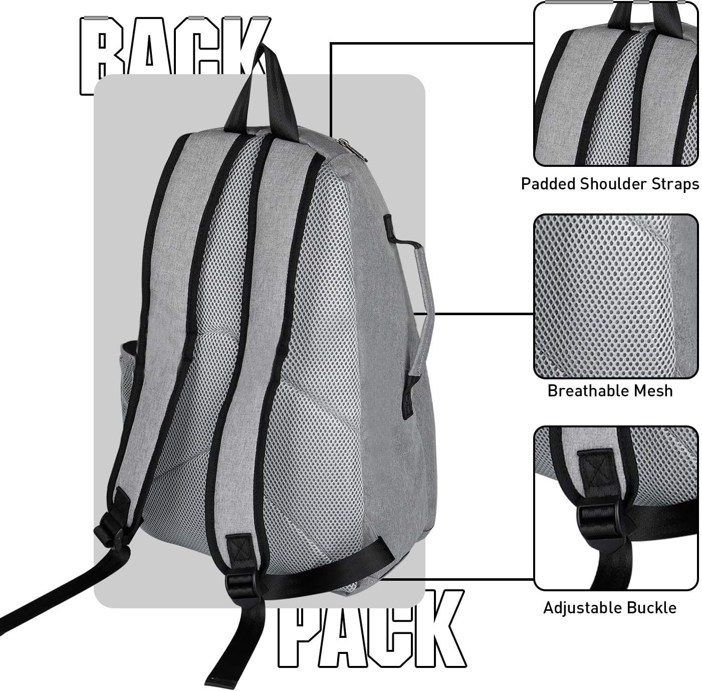 Tennis Bags/Tennis Backpack - Tennis Bags for Women and Men to Hold Tennis/Pickleball/Squash/Badminton Racket, Balls and Other Accessories, Multifunctional Sports Bag : Sports & Outdoors