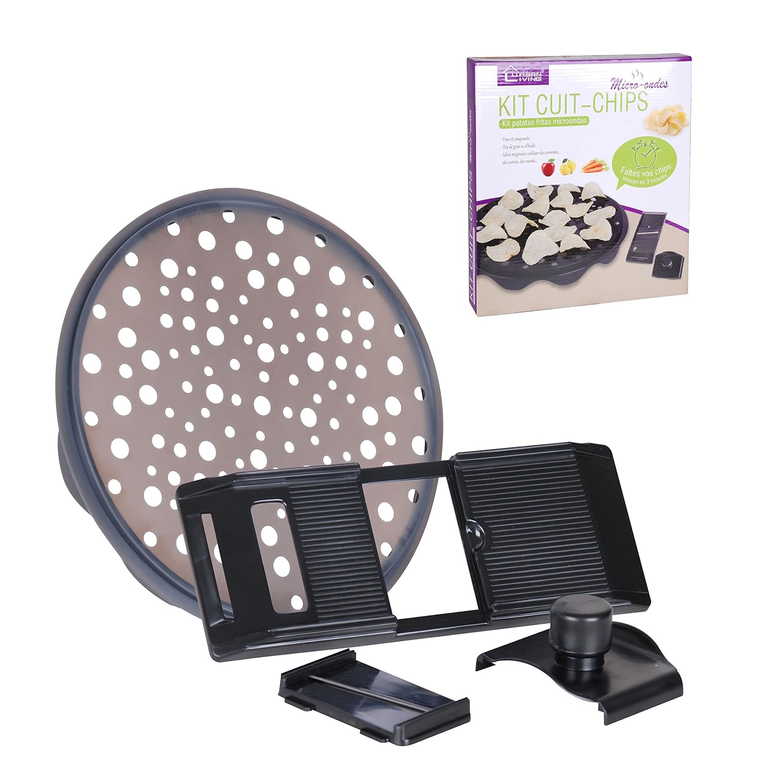 3/minuto para microondas. Cocinar sin Aceite sano patata ...