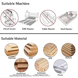 SpeTool 2+2 Flute Slab Flattening Router Bit