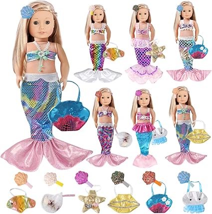 american girl doll mermaid outfit