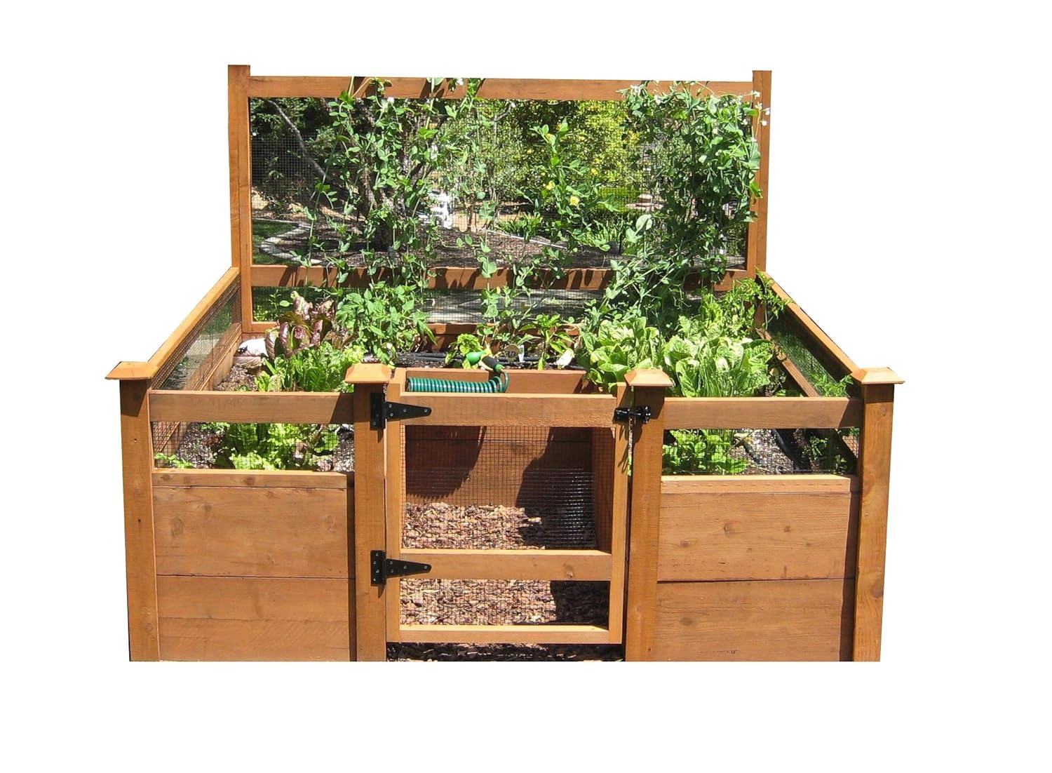 Sólo tiene que añadir Lumber - Kit de jardín verduras 8 x8 ...