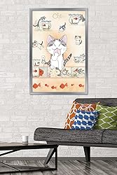 Trends International Chi Cat Wall Poster, 22.375" x