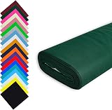 FT Fashion Track Green Cotton Fabric by the Metre 58in 147.5cm Wide 100% Cotton