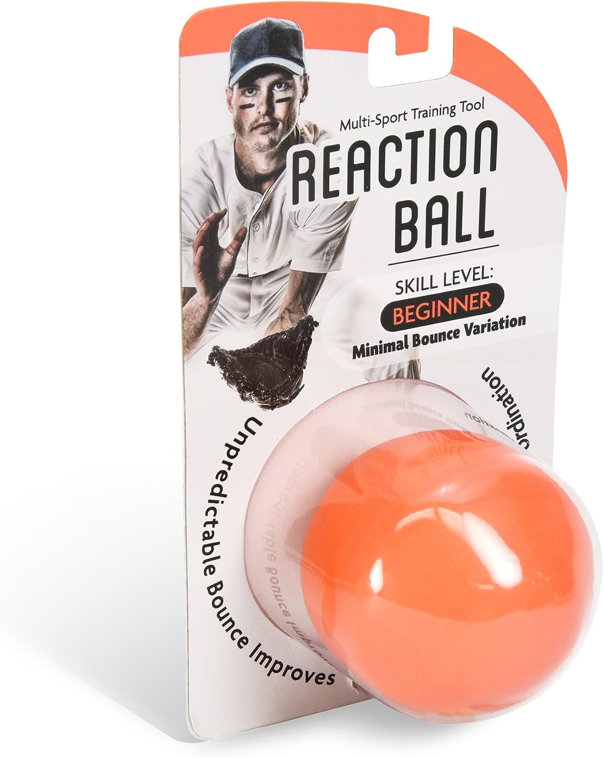 GoSports Beginner Design Reaction Ball, Orange (RB-01) : Sports & Outdoors