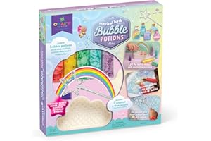 PLAYMONSTER Craft-Tastic Bubble Bath Magic Potion Kit – Kids Bubble Bath, Bath Time Toys, Arts and Crafts for Kids, Potion Kits for Kids, Non-Toxic, Ages 4+ with Help