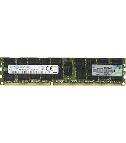 6枚組 712383-081 HPE 16GB 2Rx4 PC3-14900R HP 712383-081 16GB 2Rx4 DDR3 1866Mhz PC3-14900 Ecc