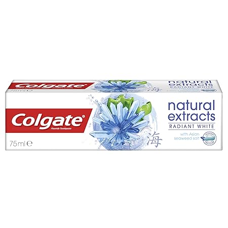 Colgate Zahnpasta Natural Extracts Radiant White, 75 ml