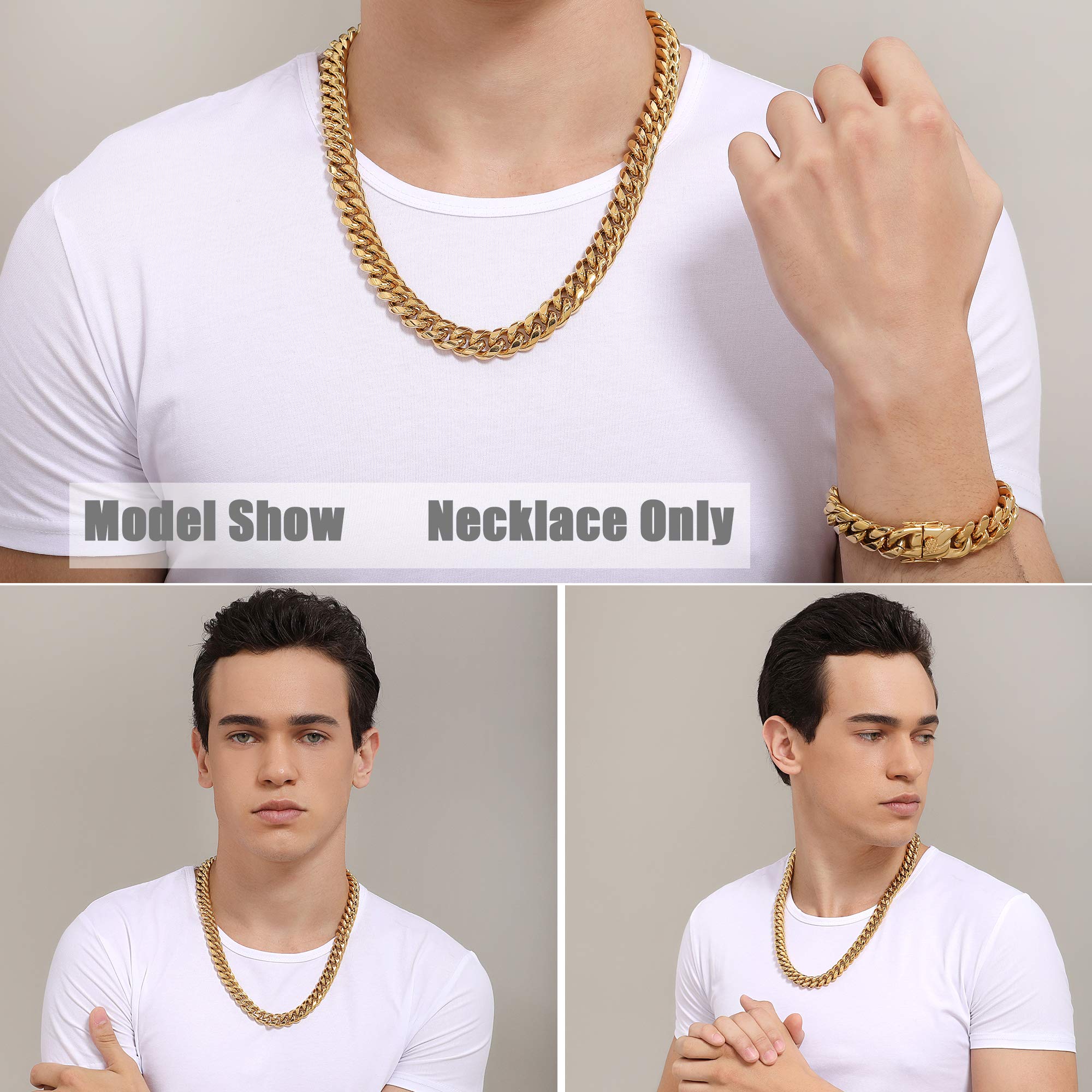 W&W Lifetime Mens 24k Gold Plated 30\