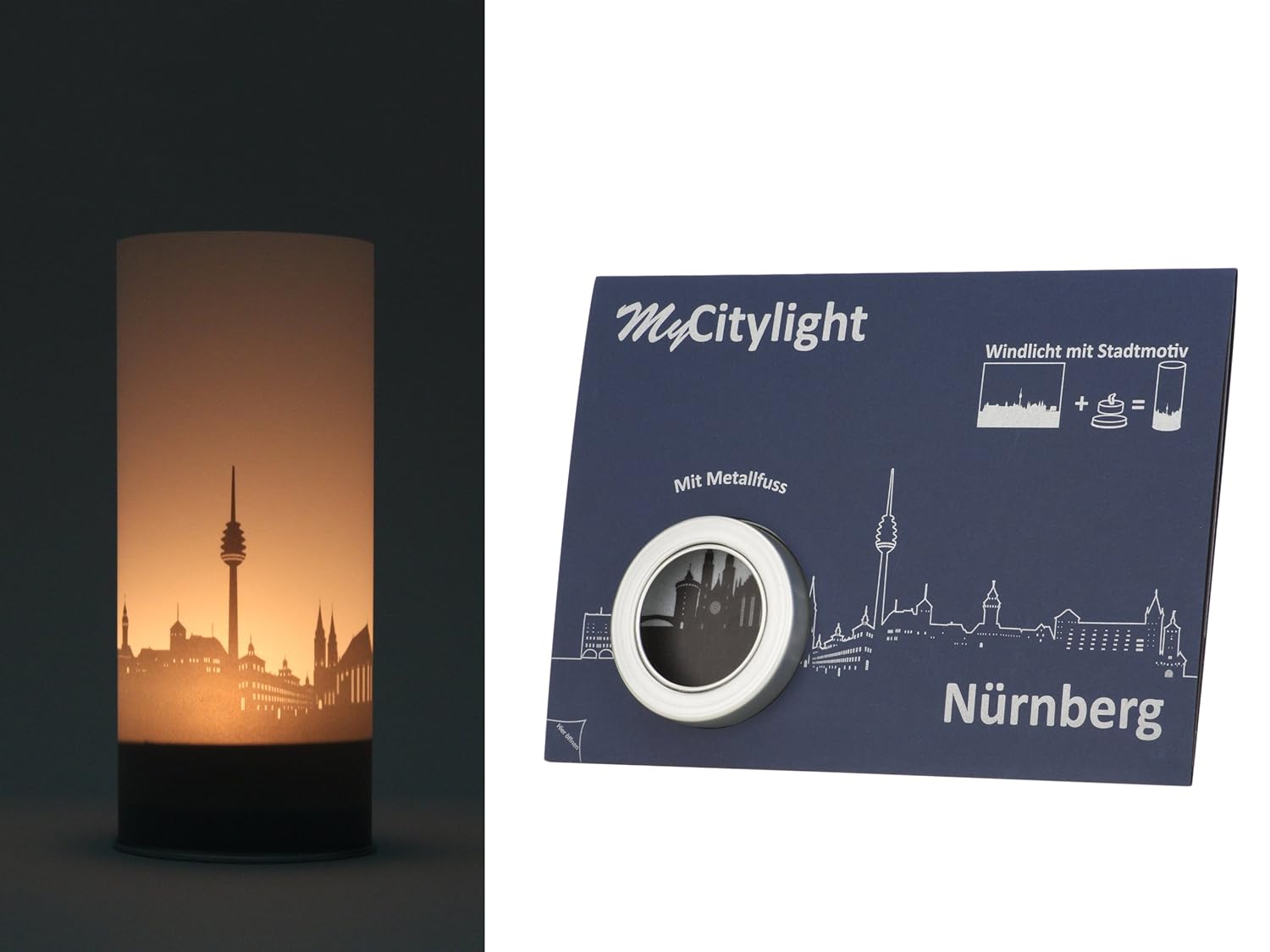 wunderschönes Gastgeschenk oder kleine Aufmerksamkeit für Nürnberg Fans