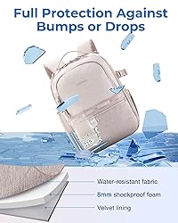 BAGSMART Camera Backpack, DSLR SLR Small Camera
