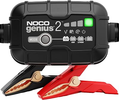 NOCO GENIUS2 2A 6V/12V Smart Battery Charger Maintainer Desulfator
