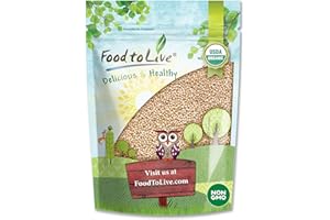 Food to Live Organic Puffed Quinoa, 4 Ounces – Crispy White Quinoa Pop. Non-GMO, Vegan, Kosher, Bulk. Perfect for Breakfast Cereal, Baking, Salads, and Snacks