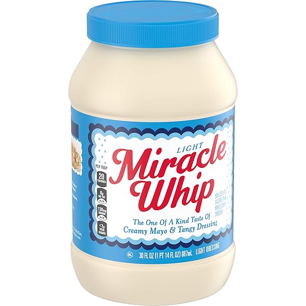 MIRACLE WHIP LIGHT DRESSING (30 OZ JAR)