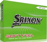 Srixon Softfeel Golf Balls 13 White 60 compression 338 Dimple 12 pack view 1