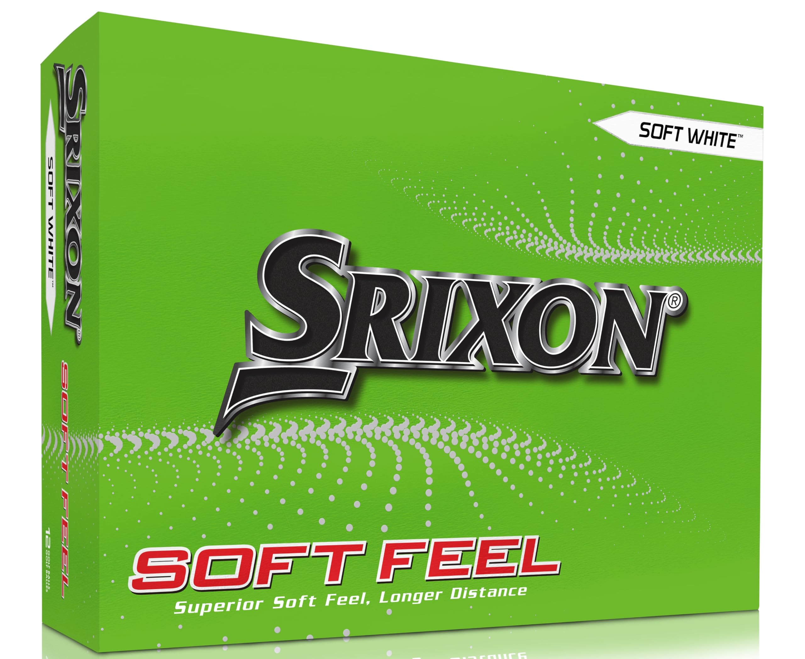 Srixon Softfeel Golf Balls, Softfeel 13, White