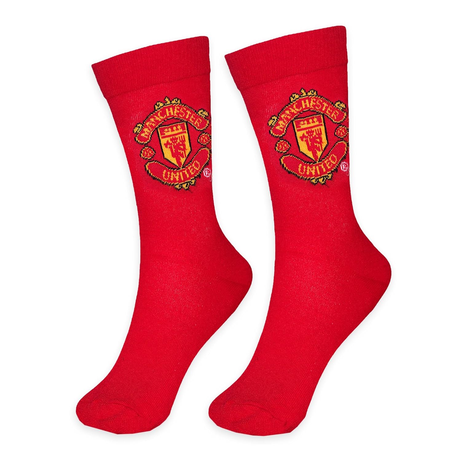 Manchester United Red Dress Socks, men's, size 611, official, licensed