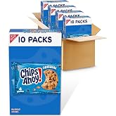 CHIPS AHOY! Original Chocolate Chip Cookies, 40 Snack Packs (4 Cookies Per Pack, 4 Boxes)