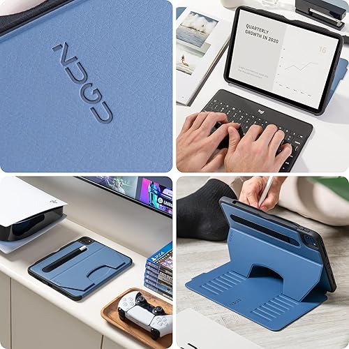 ZUGU Case for iPad Pro Case 5th 6th Generation Stand 2021