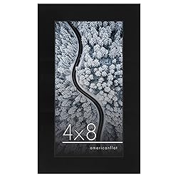 Americanflat 4x8 Picture Frame in Black