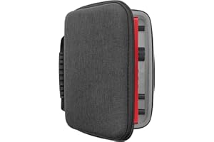 Musiin Premium Velvet Hard Case Compatible with Focusrite Scarlett 2i2 case 4th Gen Audio Interface cover, Hard Shell Protective Travel Carrying Bag (Grey)